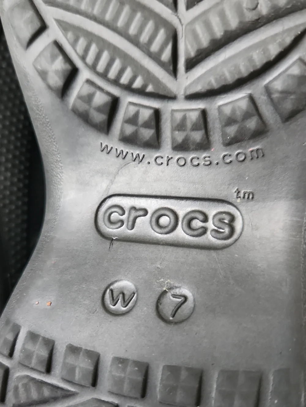 Crocs sz 7 Black Classic Platform 4 her Clog
